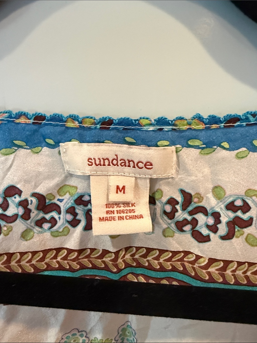 Sundance Multicolor Patchwork V-Neck Mini Dress - Picture 2 of 7